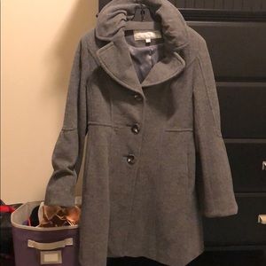 Jessica Simpson Grey Peacoat
